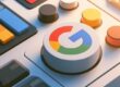 Färgglad Google-symbol på en panel med reglage och knappar